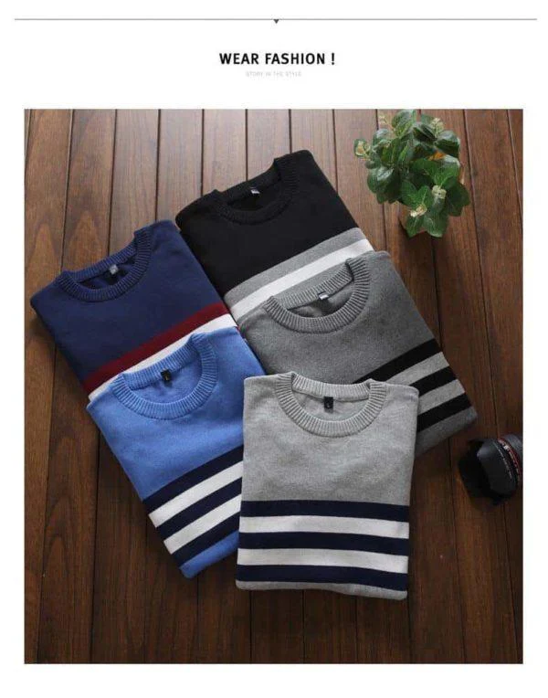 2021 Men’s Sweaters Male Knitwear Sweater Warm