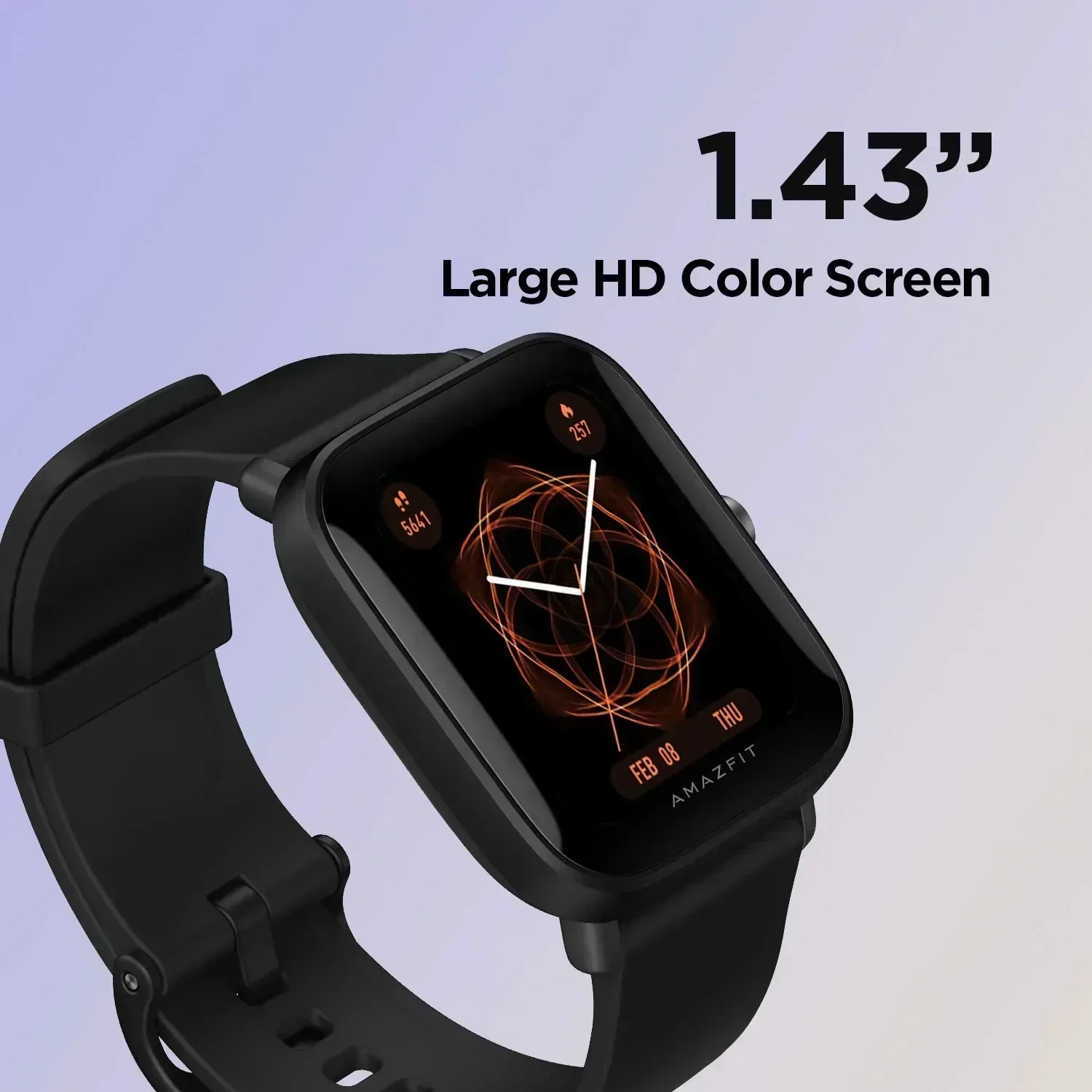 Amazfit Bip U Smart Watch (Black) - Image 3