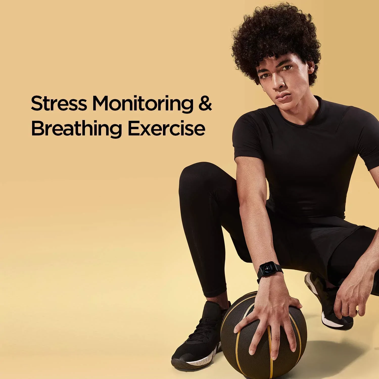 Amazfit Bip U Smart Watch (Black) - Image 6