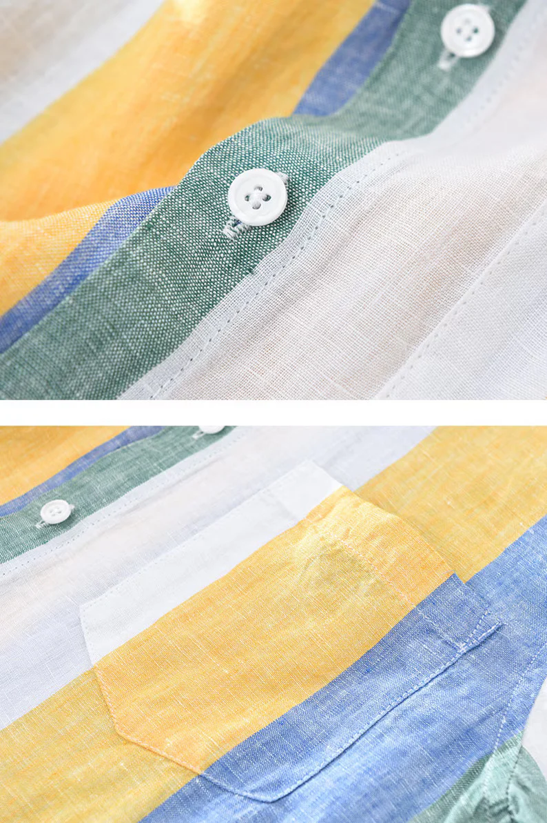 Combo Of 2 Full Sleeve Pure Cotton Stitched Shirt For Men - Image 4