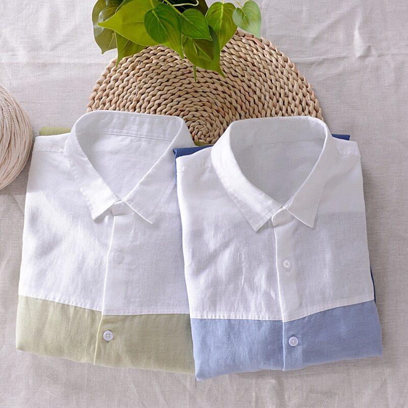 Combo Of 2 Full Sleeve Pure Cotton Stitched Shirt For Men - Image 6