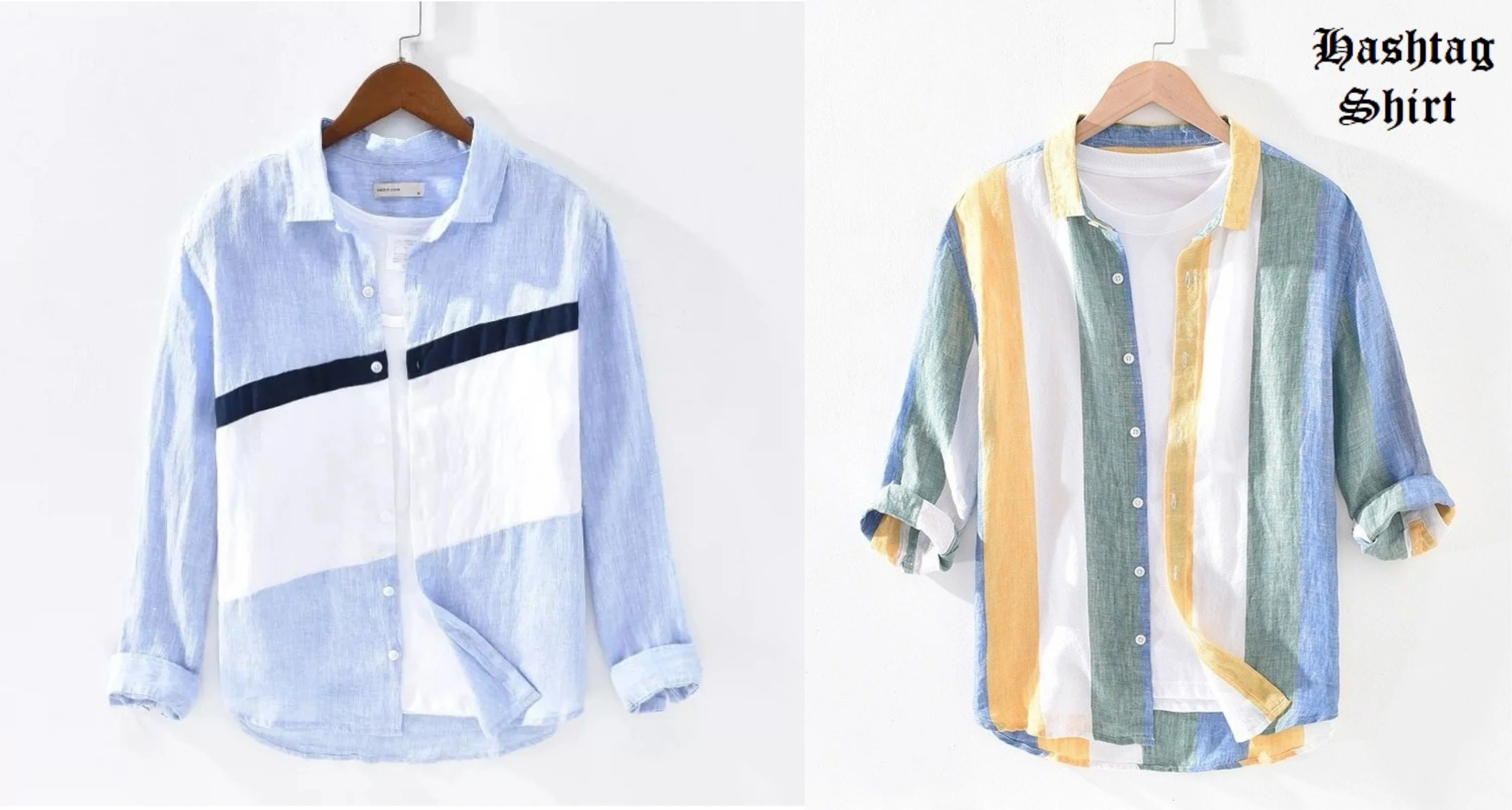 Combo Of 2 Pure Cotton Stitched Shirt For Men-22