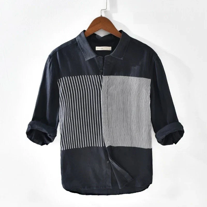 Combo Of 2 Pure Cotton Stitched Shirt For Men-3 - Image 4