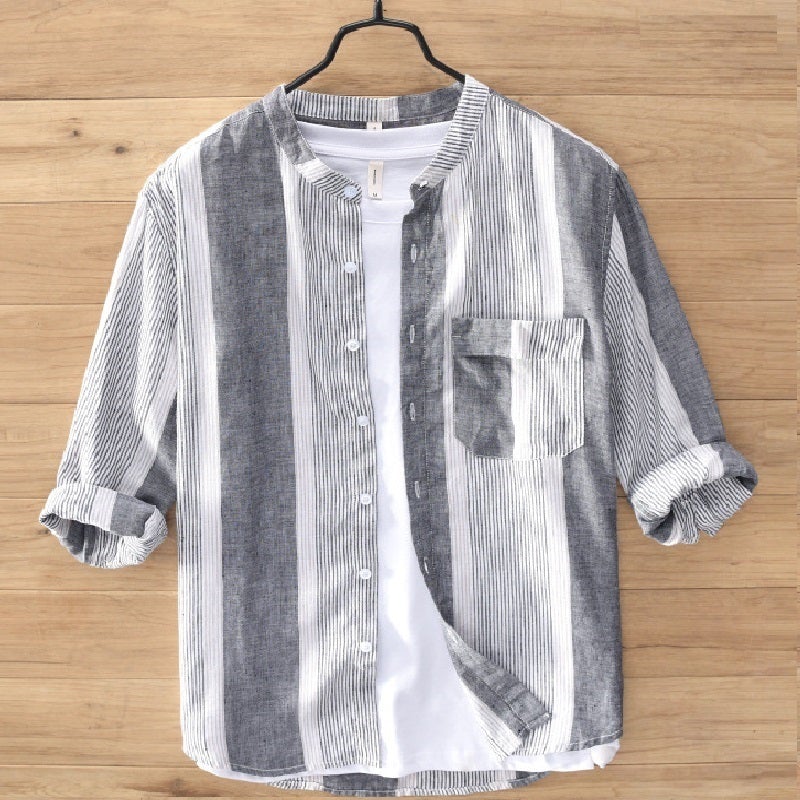Combo Of 2 Pure Cotton Stitched Shirt For Men-34 - Image 2