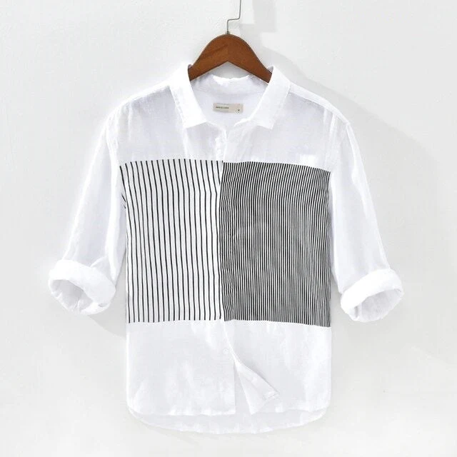 Combo Of 2 Pure Cotton Stitched Shirt For Men-8 - Image 5