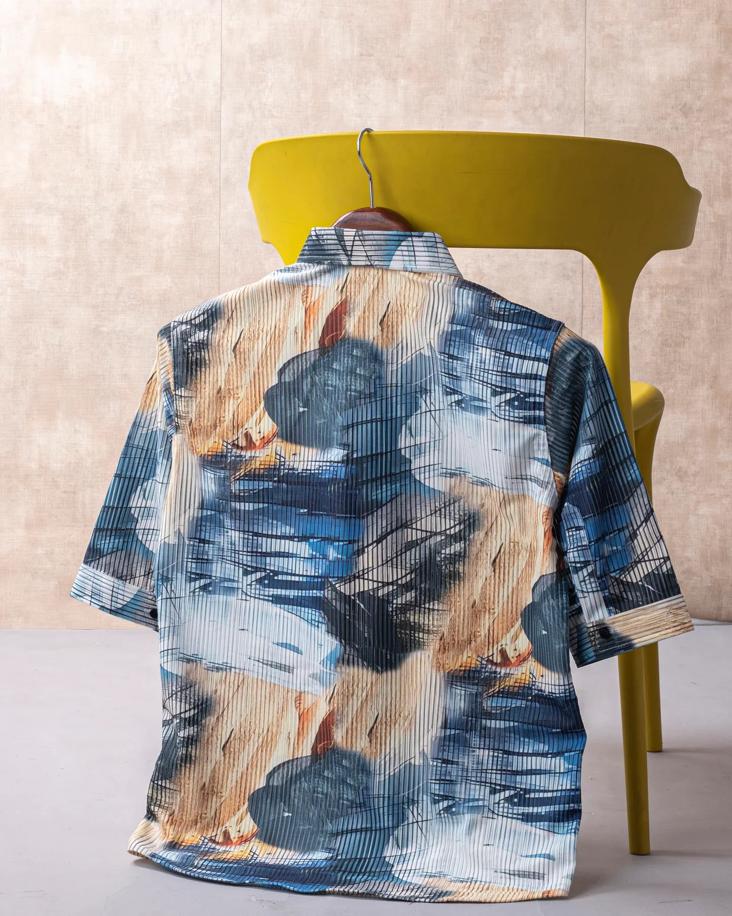 DAZZLING MULTI COLOR TIE AND DYE PRINT SHIRT - Image 3