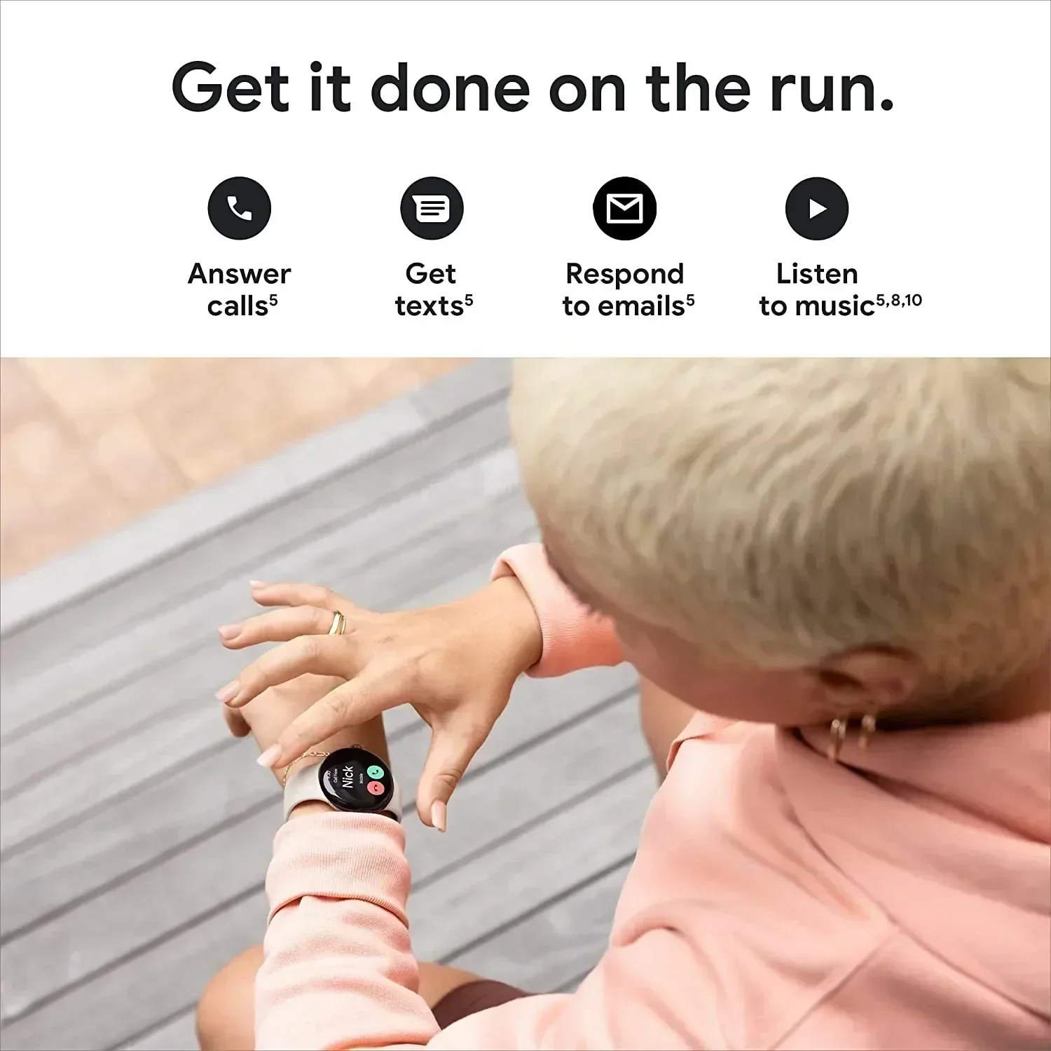 Google Pixel Smart Watch -Fitbit - Image 7