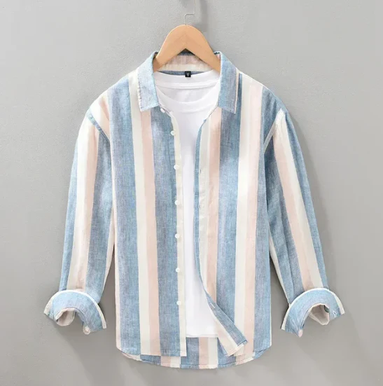 Newly Striped Casual Shirt For Men