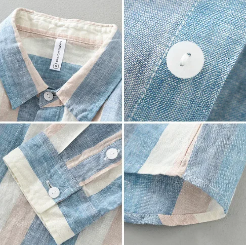 Newly Striped Casual Shirt For Men - Image 2