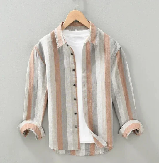 Newly Printed Striped Casual Shirt For Men