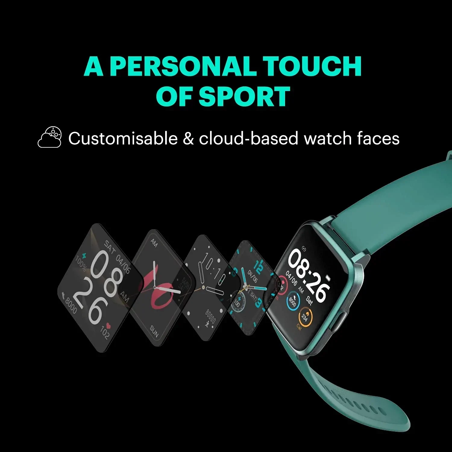 Noise Pulse Smartwatch (Blue) - Image 3