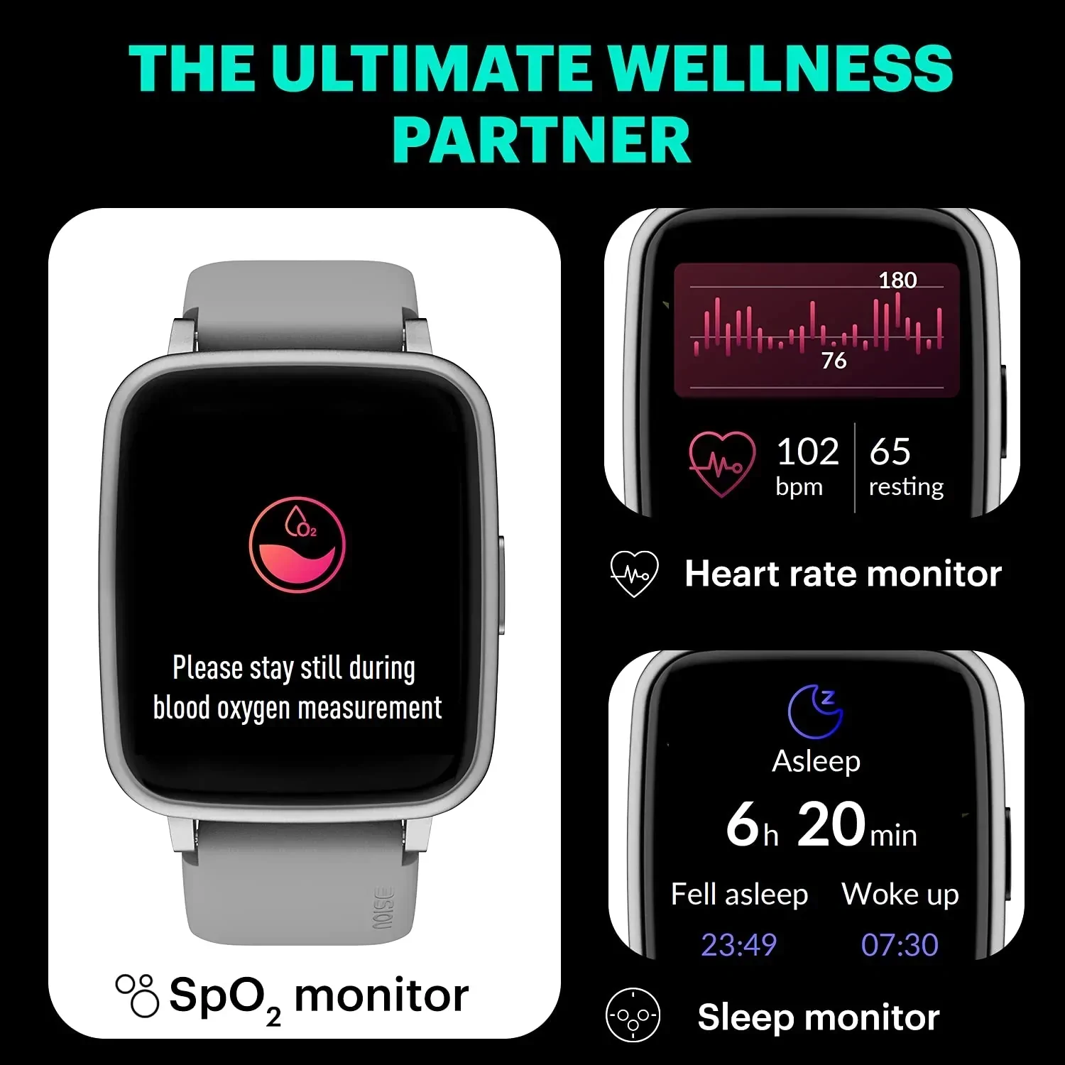 Noise Pulse Smartwatch (Blue) - Image 5