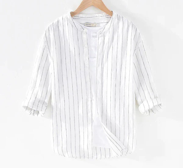 White lining Casual Shirt For Men - Image 5