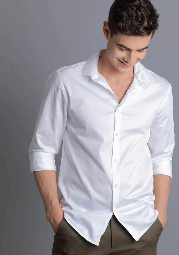 White Super Soft Premium Shirt - Image 2